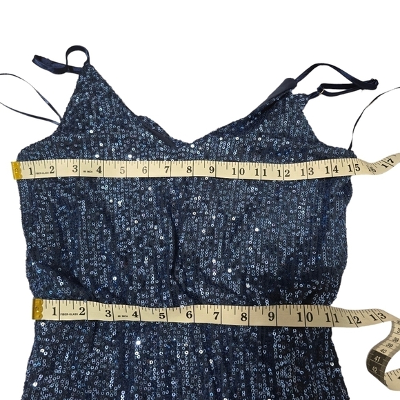 New Fashion Nova Sequin‎ Slit Dress - Picture 5 of 5